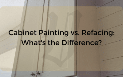 Cabinet Refacing Vs. Painting: What’s the Difference?