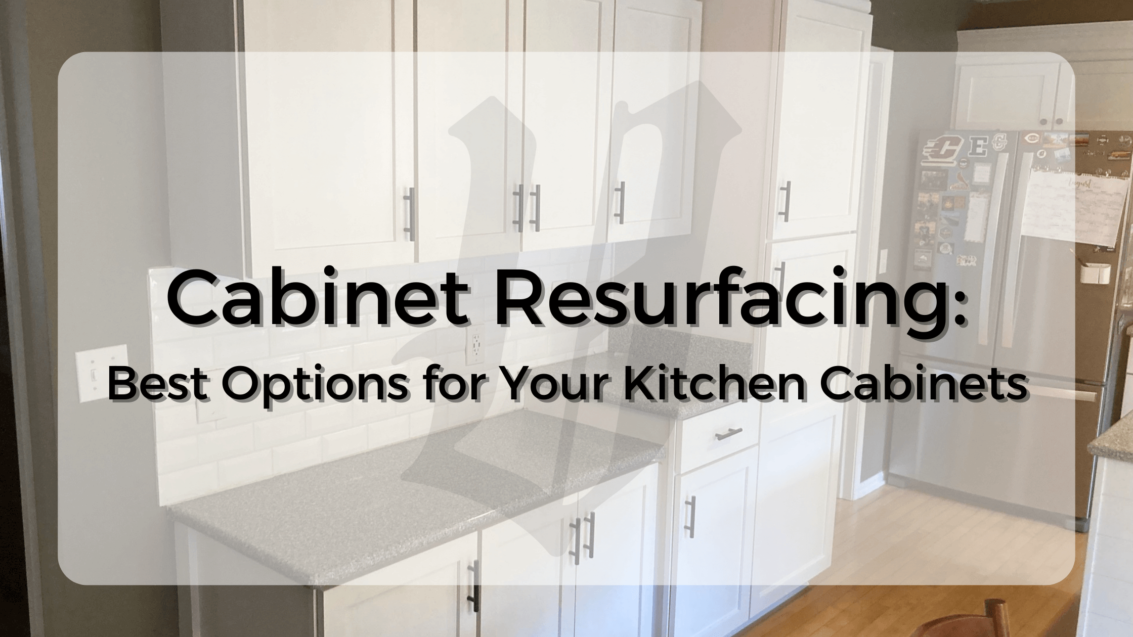 Cabinet resurfacing: best options for your kitchen cabinets